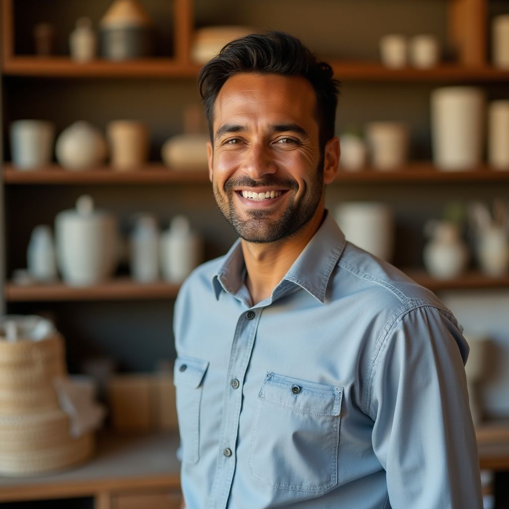Javier Benítez, empresario cliente de FinanciaSalva
